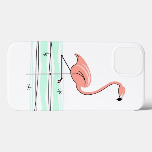 Flamant rose Ocean iPad Mini coque (Verso (horizontal))