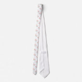 Flamant rose Ocean Multi cravate (Dos)