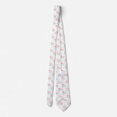 Flamant rose Ocean Multi cravate (Dos)