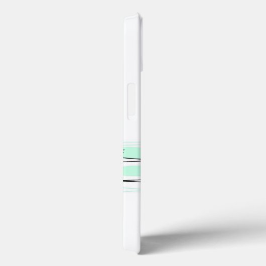 Flamant rose Océan "Nom" iPad Mini coque (Verso / Droite)