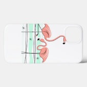 Flamant rose Ocean Pair coque ipad (Verso (horizontal))
