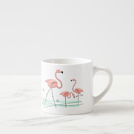Flamant rose Ocean Trio 2 espresso mug (Droite)