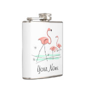 Flamant rose Ocean Trio 2 Nom flacon enveloppé (Droite)