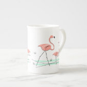 Flamant rose Ocean Trio 2 os chine mug (Devant droit)