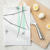 Flamant rose Ocean Trio 2 serviette de cuisine (Quart Plié)