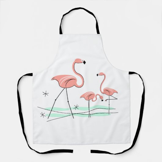 Flamant rose Ocean Trio 2 tabliers (Recto)