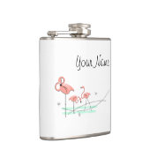 Flamant rose Ocean Trio Nom flacon enveloppé (Droite)