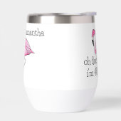 Flamant Rose Oh Troupe Je Suis Né Un Anniversaire  (Gauche)