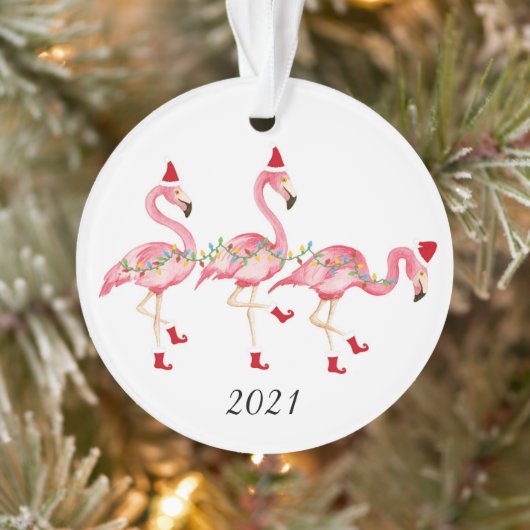 Flamant rose ornement de Noël (Arbre)