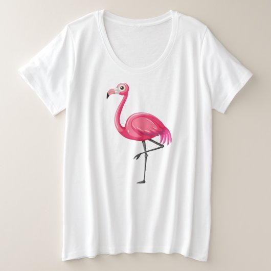 Flamant rose rose Bird-89686 (Design devant)