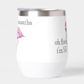 Flamant rose rose Boa Oh Flock I'm 50 Anniversaire (Droite)