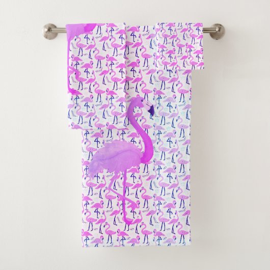 Flamant rose rose chaud (En situation)