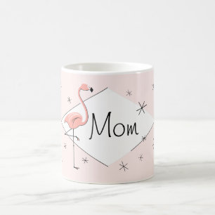 Flamant rose Rose Diamond Maman mug