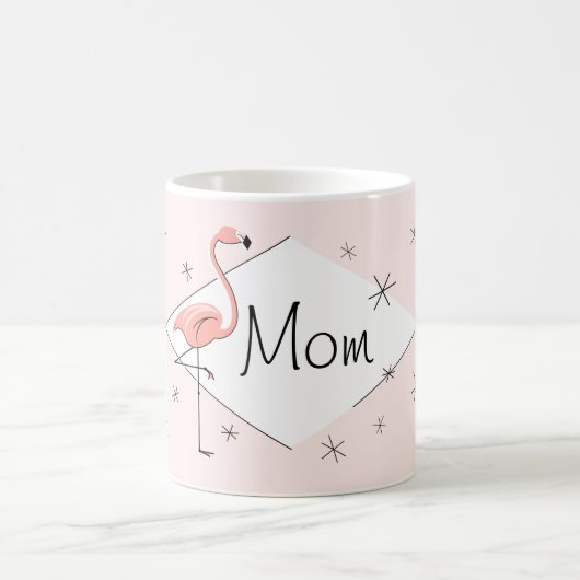 Flamant rose Rose Diamond Maman mug (Centre)