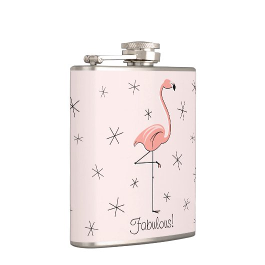 Flamant rose rose fabuleux! flacon enveloppé (Droite)