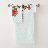 Flamant rose rose & Hibiscus Tropical Fancy (En situation)