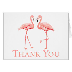 Flamant rose rose Merci Plage de Mariage tropical