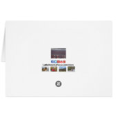 Flamant rose rose rouge - Cartes de réflexion sur  (Dos Horizontal)