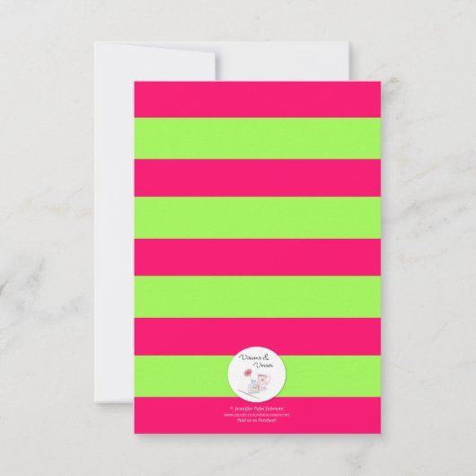 Flamant rose rose Tropical Fête Invitation (Dos)