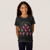 Flamant rose Sweat Arbre de Noël Drôle cadeau (Devant entier)
