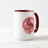 FLAMANT ROSE   Tasse (Devant droit)