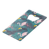 Flamant rose, toucan : motif de feuilles tropicale (Devant Angle)