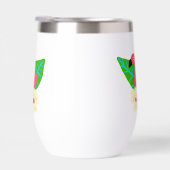 Flamant rose tropical et fleurs (Droite)
