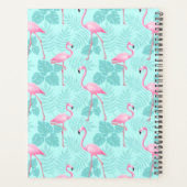 Flamant rose vintage bleu clair (Dos)