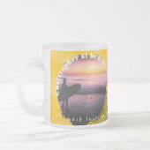 Flamant rose Voyage Souvenirs Photo Mustard Mug (Gauche)
