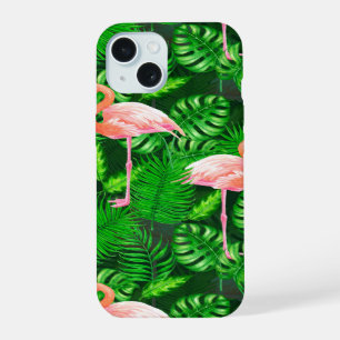 Flamant tropical aquarelle