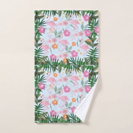 FLAMANTS ROSES (Serviette à main)