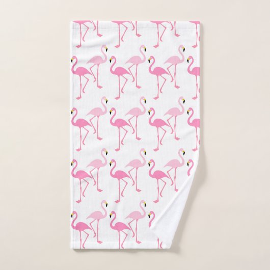 Flamants roses (Serviette à main)