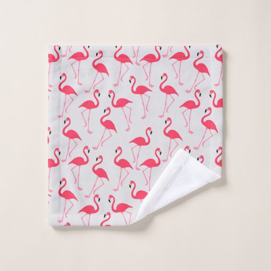 Flamants roses (Gant de toilette)