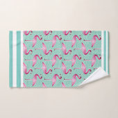 Flamants roses (Serviette à main)