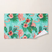 Flamants roses assez roses (Serviette à main)