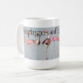 Flamants roses de la tasse du monde (Devant gauche)