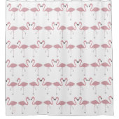 Flamants roses Douche rideau (Devant)