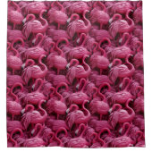 Flamants roses Douche rideau (Devant)