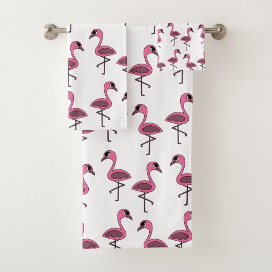 Flamants roses été tropical (En situation)