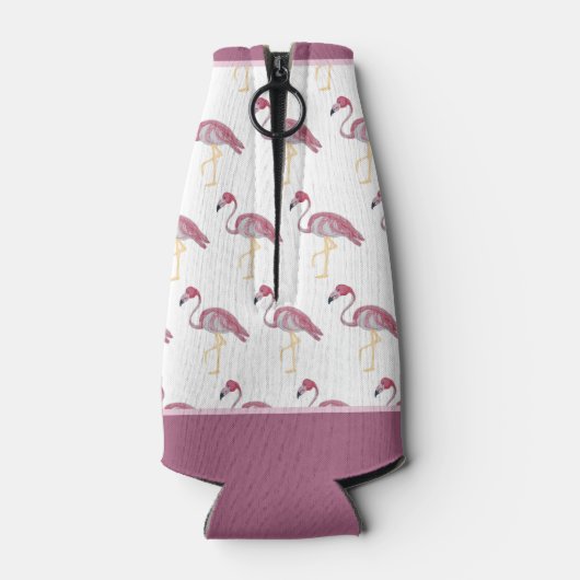 Flamants roses Flamant rose rose peuvent Glacière  (Dos)