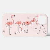 Flamants roses Groupe rose iPad Mini coque (Verso (horizontal))