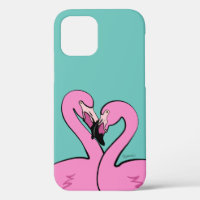 Flamants roses iPhone 12 Coque