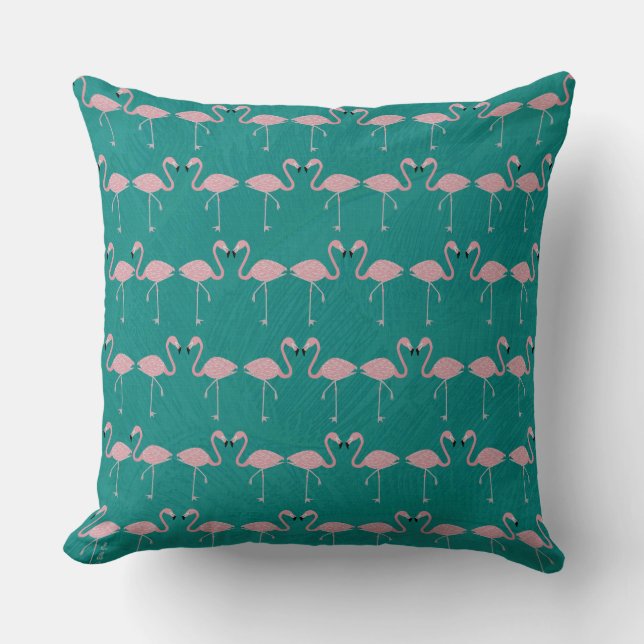 Flamants roses Lance Oreiller (Recto)