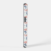 Flamants Roses Modernes Monogramme (Côté droit)