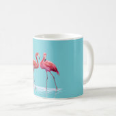 Flamants roses Mug (Devant droit)