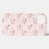 Flamants roses Multi Rose iPad Mini coque (Verso (horizontal))