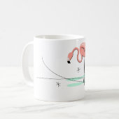 Flamants roses Ocean Trio 3 mug (Devant gauche)