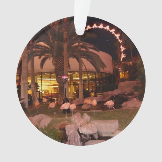 Flamants roses, Ornement Las Vegas (devant)