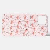 Flamants roses Pink iPad Mini coque (Verso (horizontal))