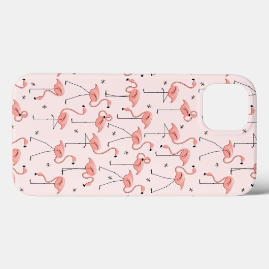 Flamants roses Pink iPad Mini coque (Verso (horizontal))